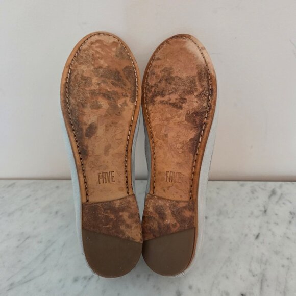 Frye Carrie Pale Blue Ballet Flat - Picture 8 of 9